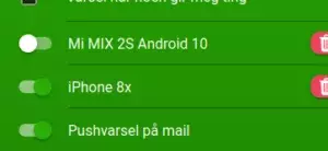 Push notification by email